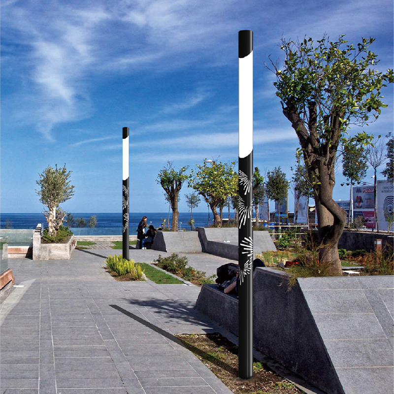 Colonne lumineuse en aluminium SPANGLE