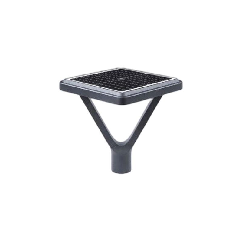 Poteau lumineux solaire en aluminium monocristallin SINAIA