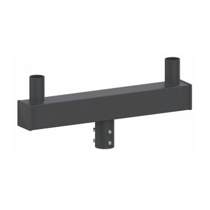 Adapteur de poteau d'éclairage avec tenon vertical carré de 5 pouces